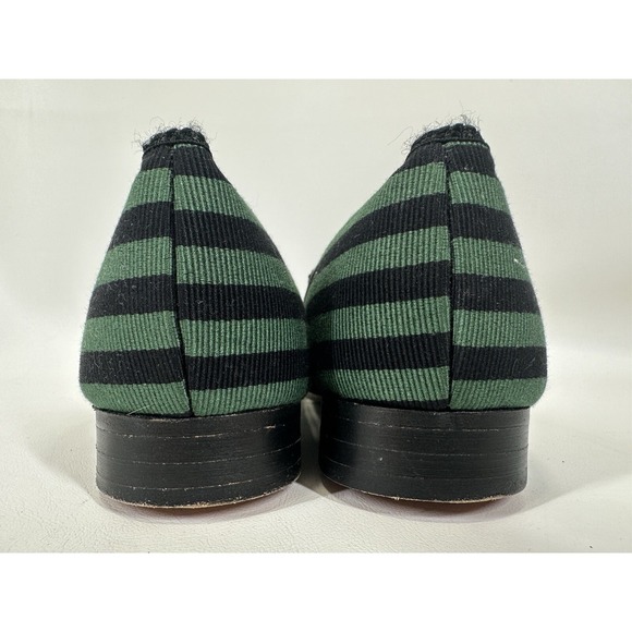 Shipton Smoking Loafers Men\'s Green Striped‎ Slip On Shoes UK 8 US 9 main image 7